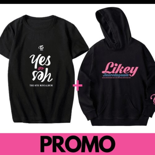 Twice Hoodie + T-Shirt Promo