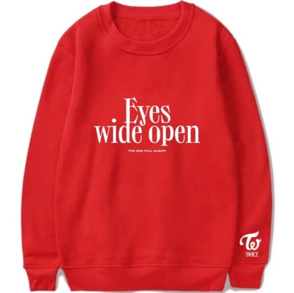 Twice Eyes Wide Open Sweatshirt