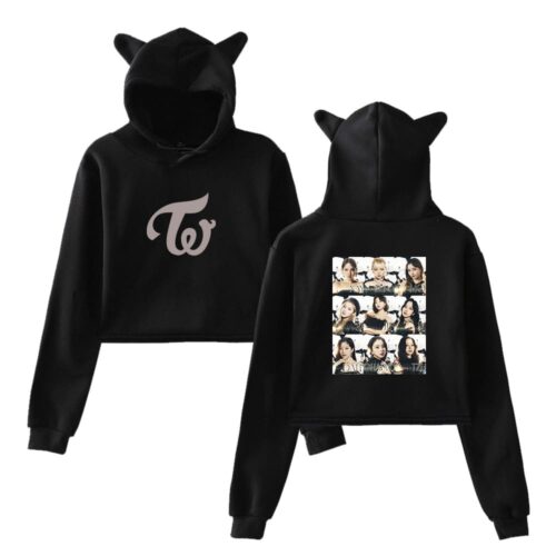 Twice Celebrate Cropped Hoodie #1