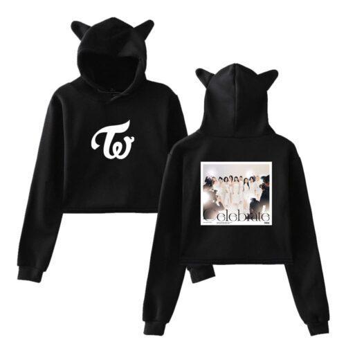 Twice Celebrate Cropped Hoodie #5