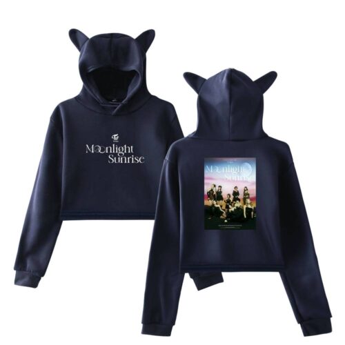 Twice Cropped Hoodie #9