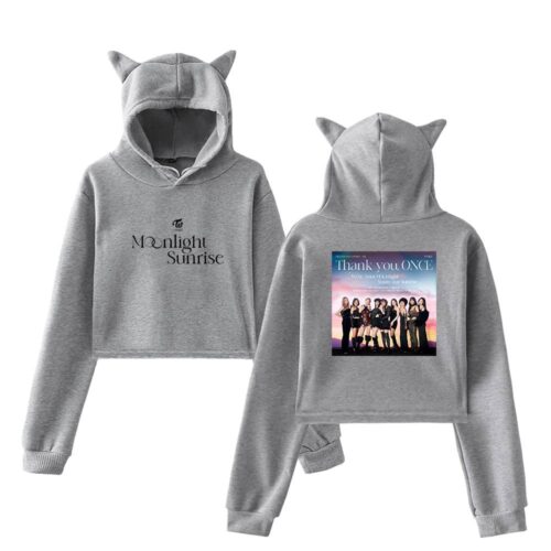 Twice Cropped Hoodie #10