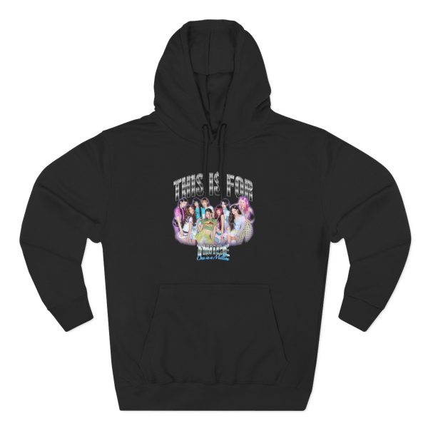 TWICE This is For Three-panel Fleece Hoodie